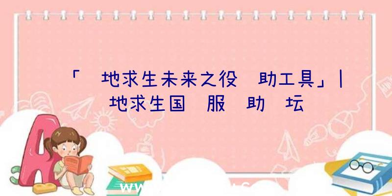 「绝地求生未来之役辅助工具」|绝地求生国际服辅助论坛